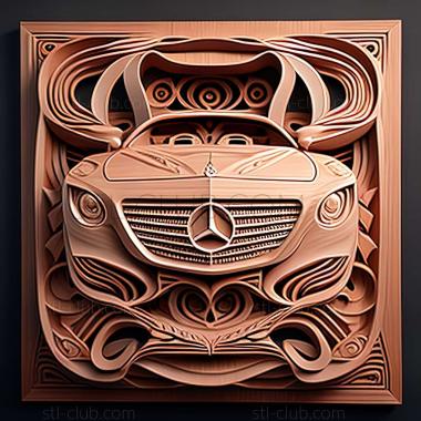 3D model Mercedes Benz F700 (STL)